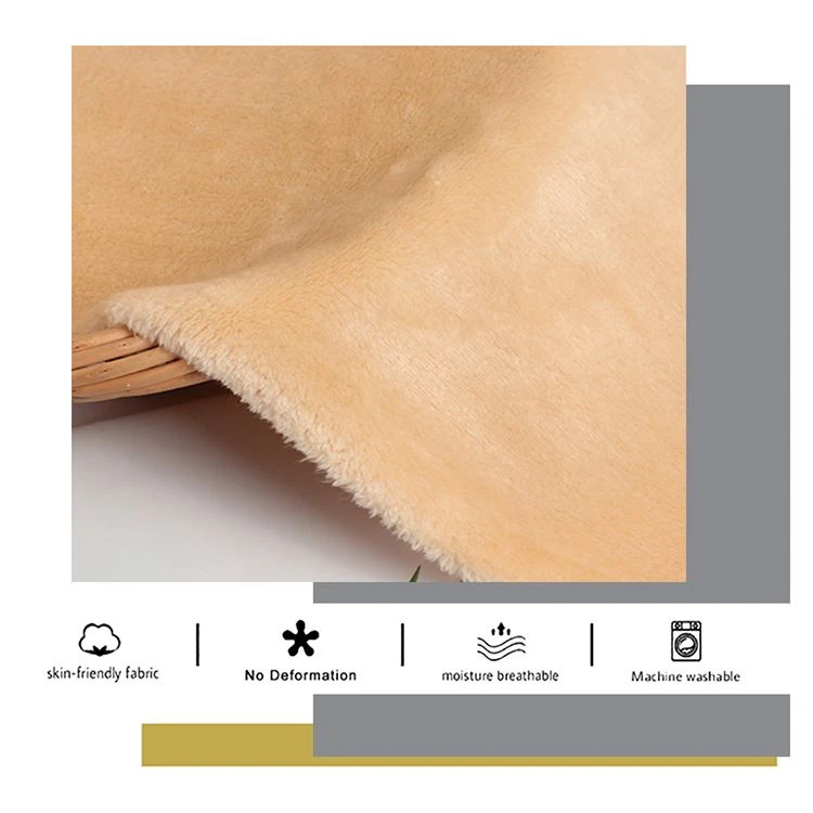 product-750-750 Polyester Flannel Knit Fabric